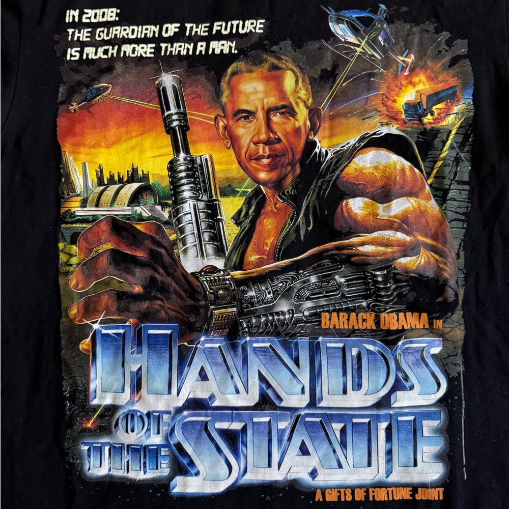 Gifts of Fortune T-Shirt, Hands of the State, NWT